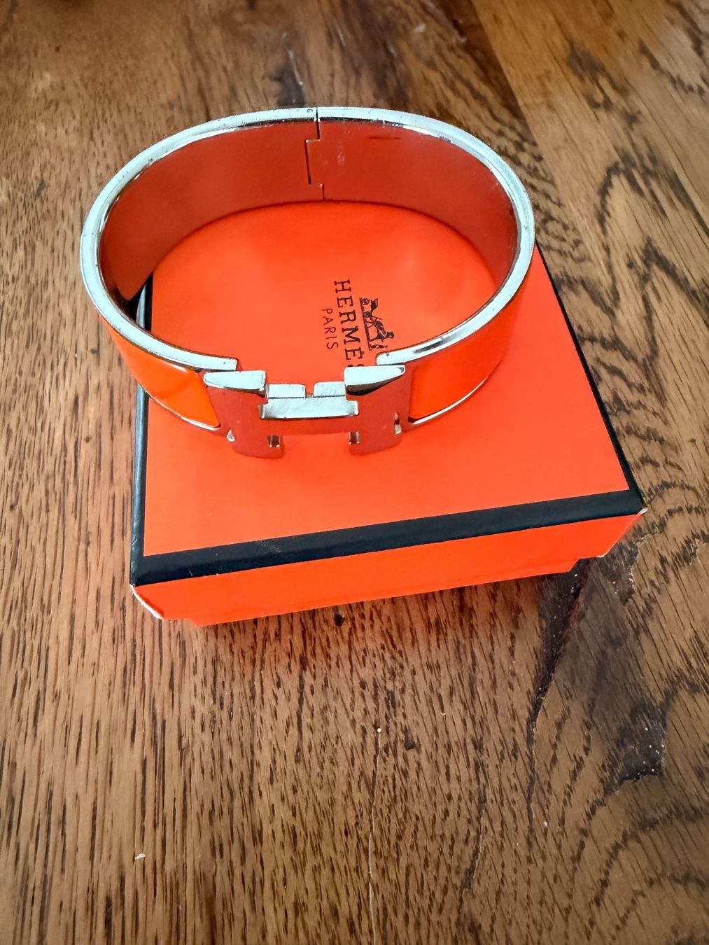 Hermès Bracelets: Original Hermes Clic Clac GM Orange – Neuf (Voir description) à Würenlos par Ela_73