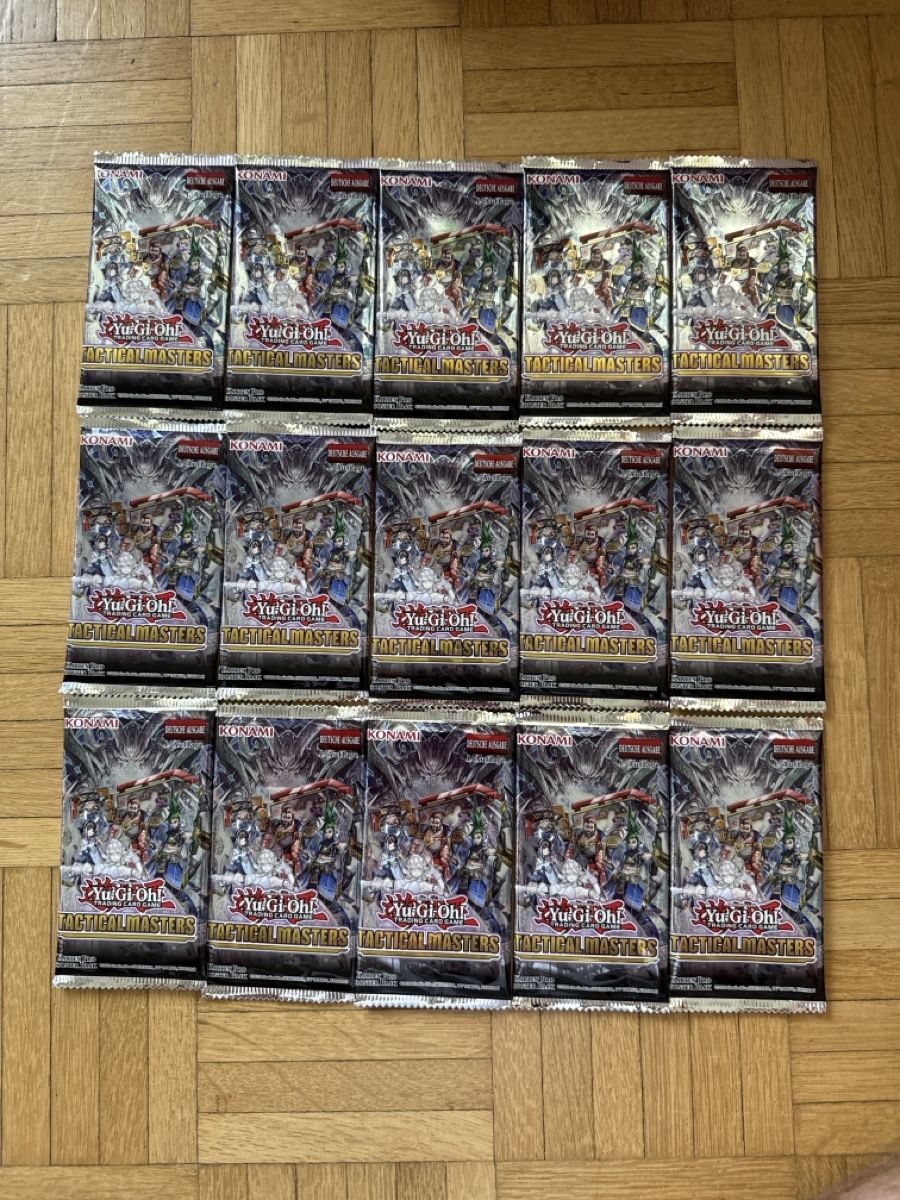 Yugioh Carte collezionabili: Yu-Gi-Oh Tactial Masters Booster Pack x15 – Nuovo e nell'imballaggio originale da Zürich venduto da max_kn88