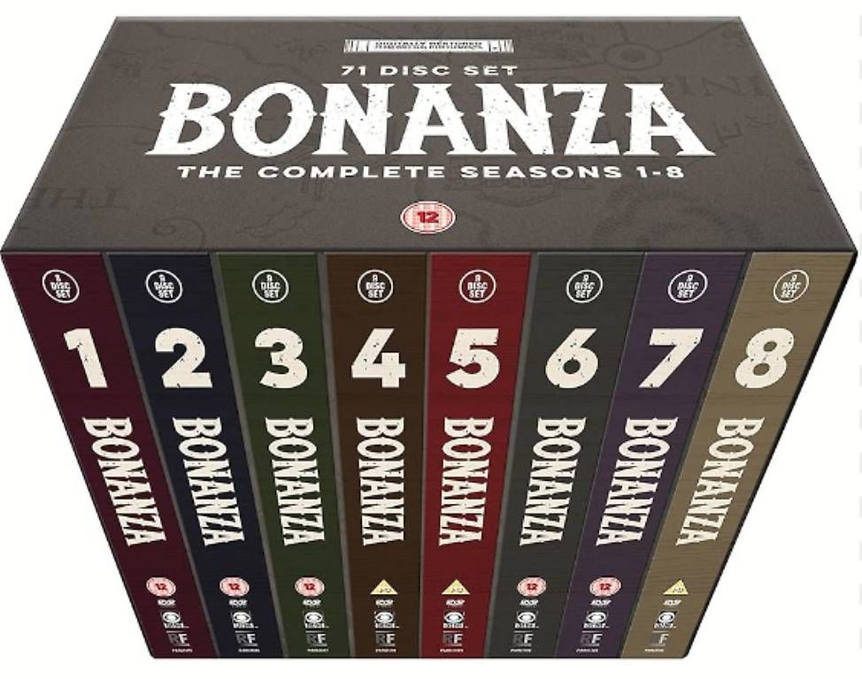 Tutti i DVDs: BONANZA - Series 1-8 Re-Digitalized Official CBS Programming – Usato da Beckenried venduto da AS2024