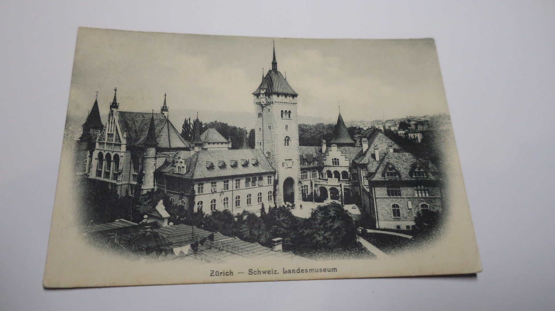Cartoline postali: Zürich - Schweiz Landesmuseum  1910 – Usato da Cormoret venduto da Pascalll2001 1