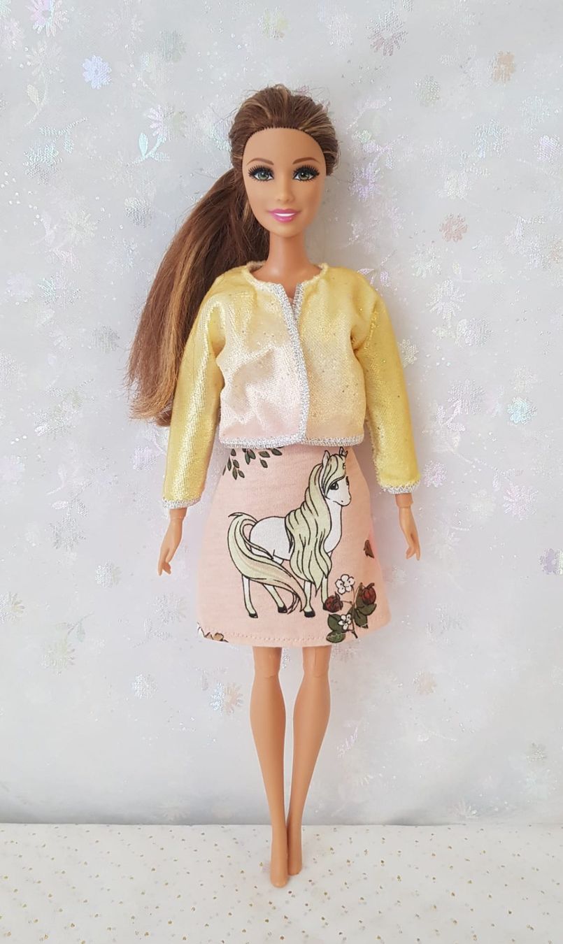 Bambole: Barbie Kleid mit Jacke – Nuovo (secondo la descrizione) da Lachen SZ venduto da Sakura4hime 2