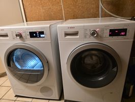 Bosch Serie 8 Waschmaschine plus sèche  machine