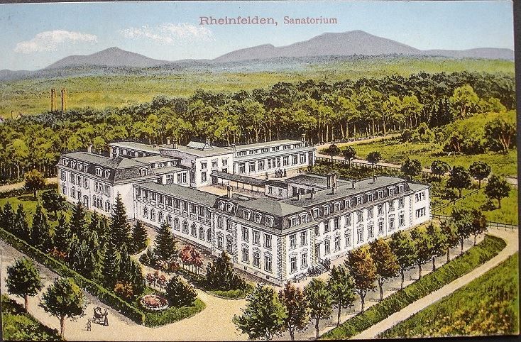 Ansichtskarten: RHEINFELDEN Sanatorium – Gebraucht aus Jona von philajona