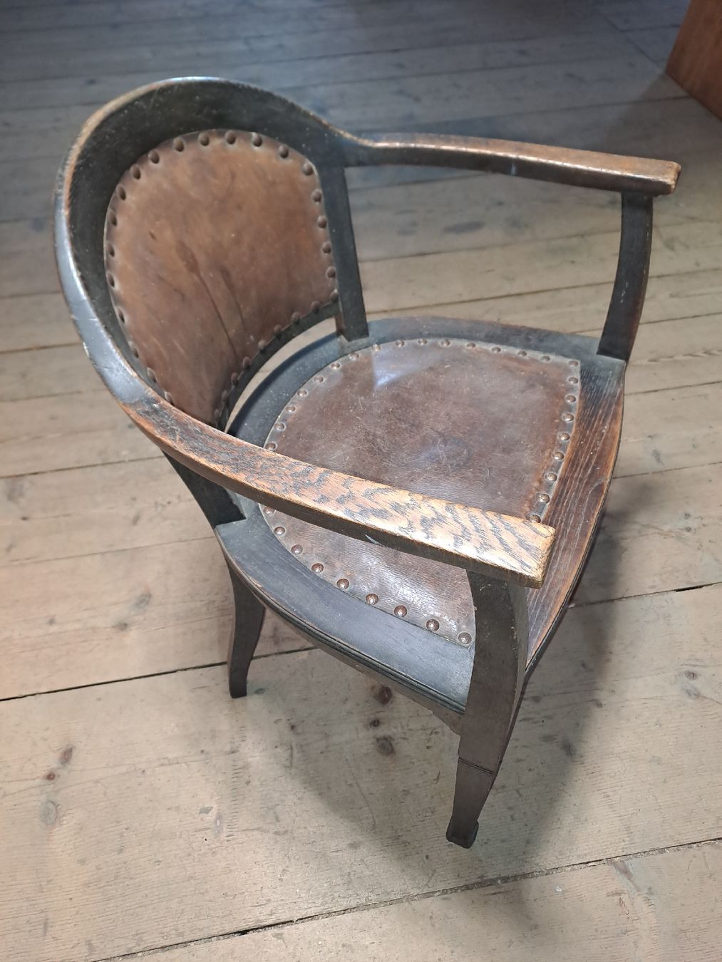 Sessel: Sessel mit Leder Bezug um 1920 – Gebraucht aus Gebenstorf von suroh 1