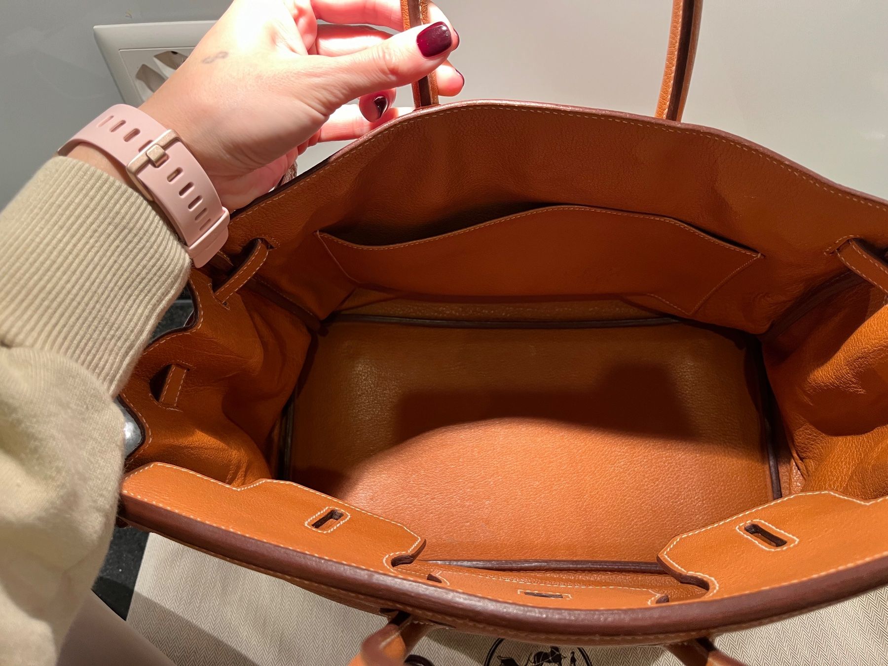 Hermès Borse: Hermes Birkin 35 Buffalo Skipper – Usato da Lugano venduto da sar_hz5j 6