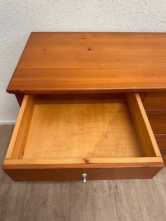 Cassettiere: Vintage Holzkommode mit 5 Schubladen – Usato da Obernau venduto da Arche_Noah_Brocki 7