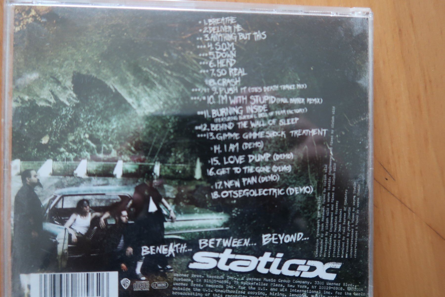 CD: CD     STATIC-X   Beneath Between Beyond – Usato da Porrentruy venduto da tupatup 1