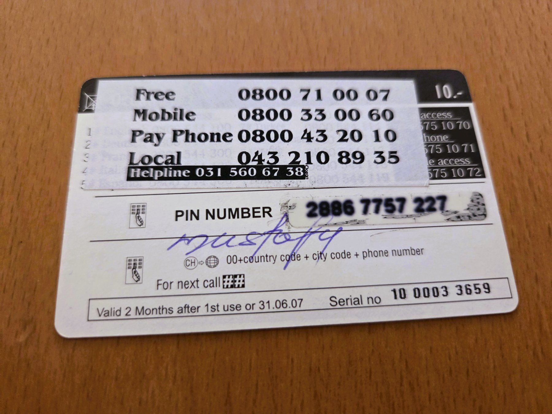 Cartes de téléphone: PREPAID - SCHWEIZ – D'occasion à Brüttisellen par Nighttrain 1