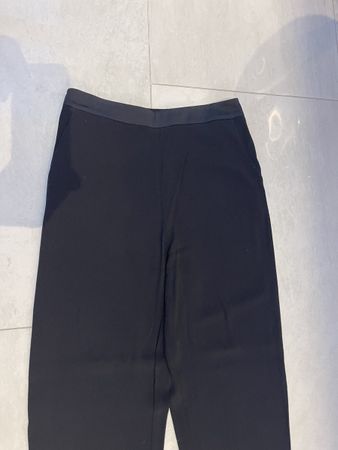 Elegante schwarze Stoffhose Gr. 40 Patricia Pepe