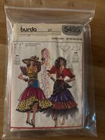 Burda Schnittmuster für Damen Kleid für Fasnacht