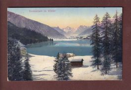 DAVOS - Davosersee im Winter - 1911