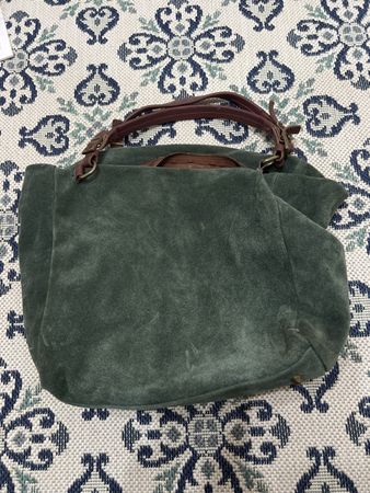 Lucca Baldi Wildleder Damentasche