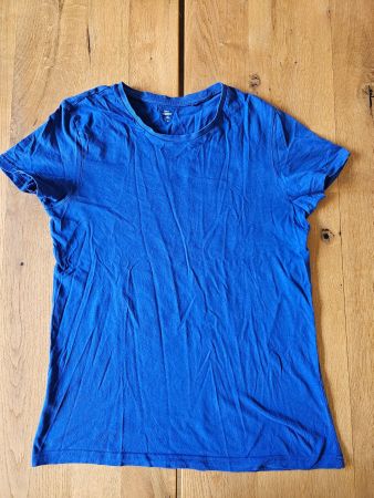 T-Shirt, blau, Gr. M