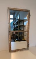 Vintage Upcycling Spiegel aus altem Fenster - Shabby Chic