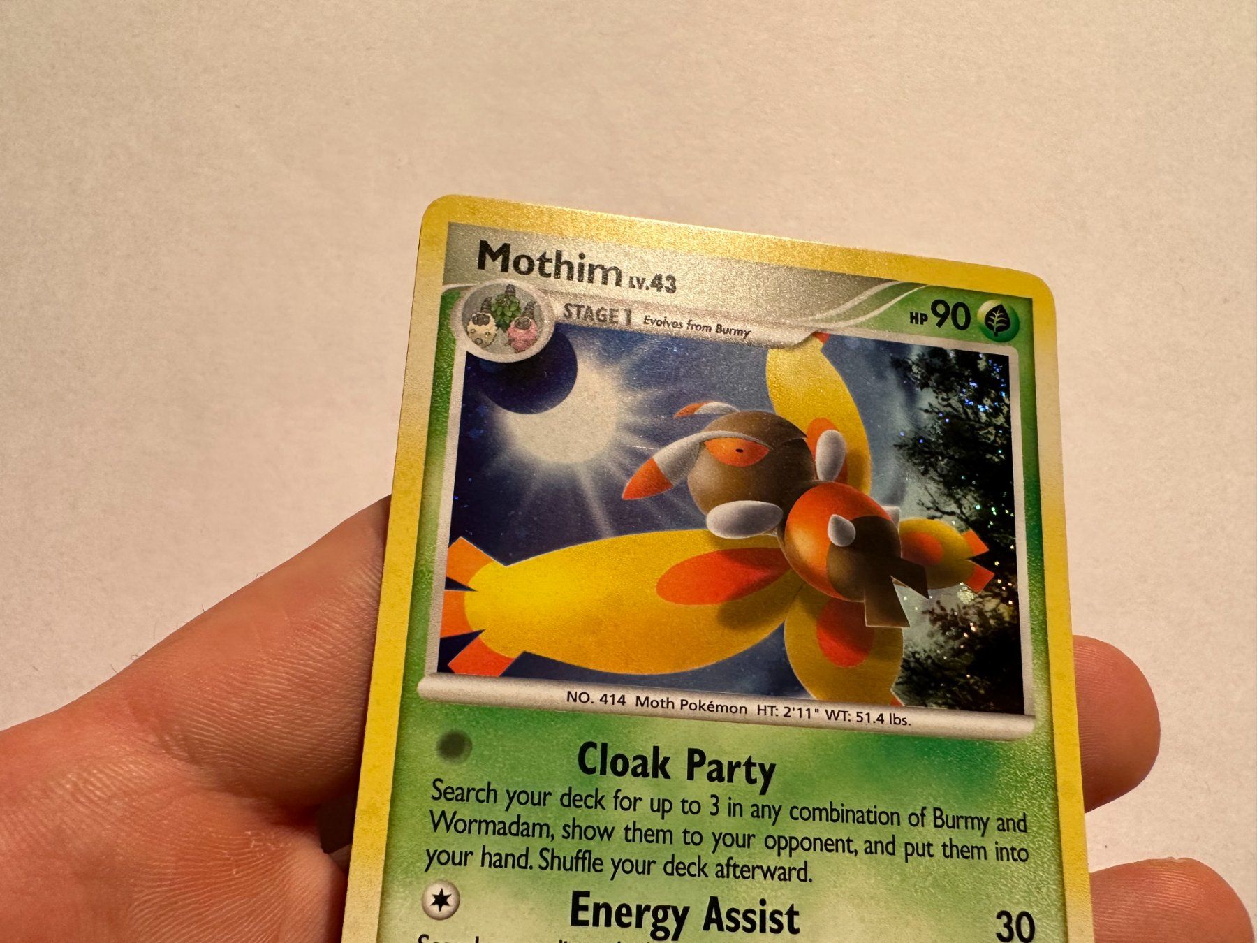 Pokémon Carte collezionabili: Mothim holo Platinum Arceus EN – Usato da Hagendorn venduto da Pokecollectorch 2