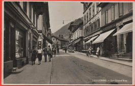 VALLORBE La Grand' Rue - Ch. Petitpierre S.A. - Auto