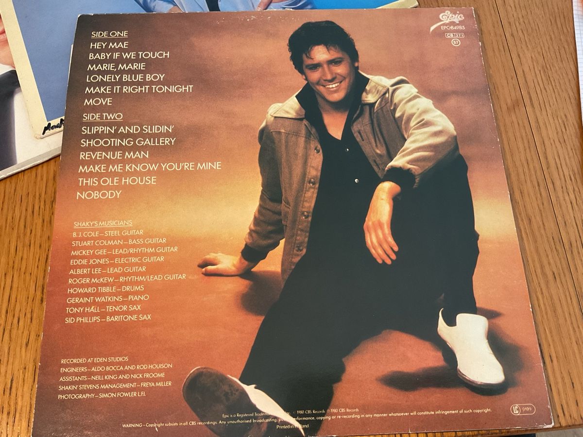 Dischi in vinile: Shakin' Stevens Schallplatten Sammlung, diverse Alben – Usato da Steinach venduto da Quarkie 1