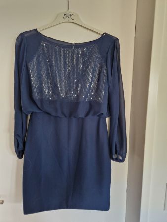 Partykleid dunkelblau Gr 36