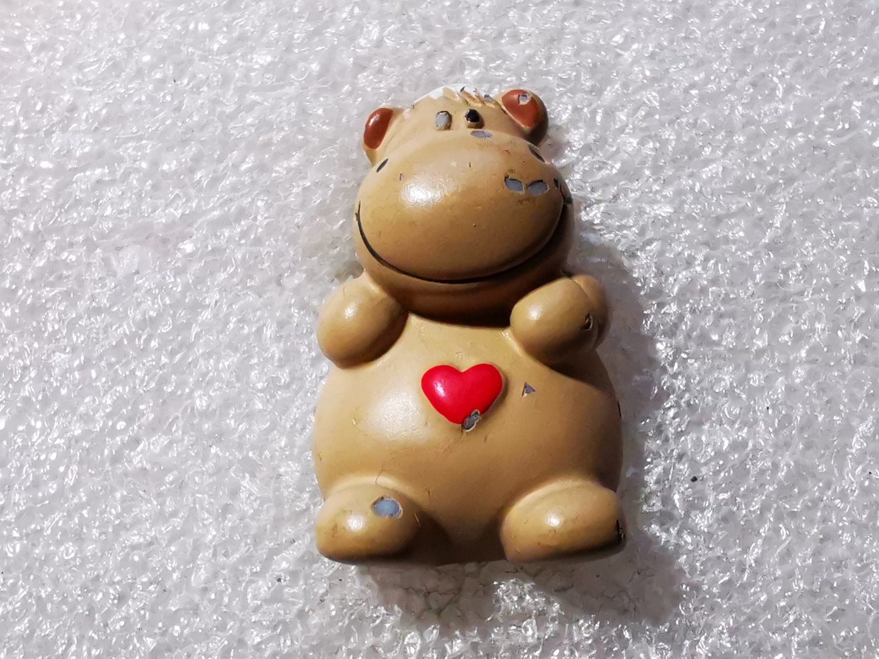 Placchette & Badge: Ansteckpin 61: 3D Nilpferd – Usato da Oppligen venduto da Pin-Fall-Shop