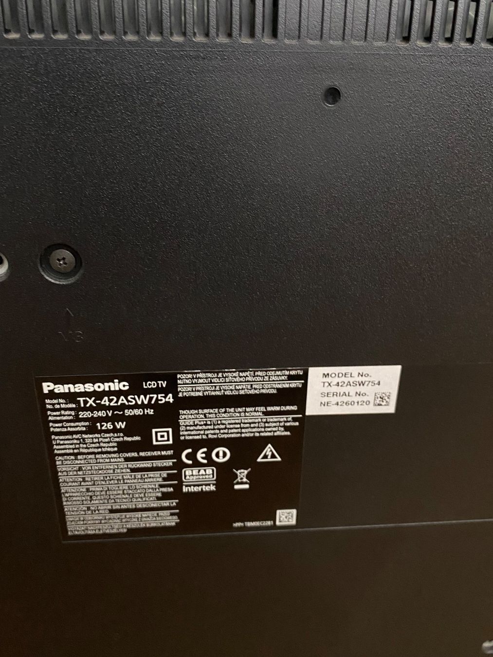 Panasonic Televisori: Fernseher Panasonic – Usato da Buchrain venduto da Ranti0 3