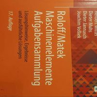 Roloff/Matek Maschinenelemente Aufgabensammlung