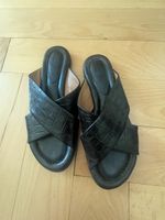 Sandalen Gr. 39 schwarz