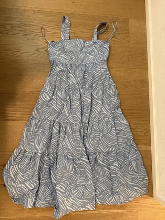 Michael Kors Dress blue white print size M