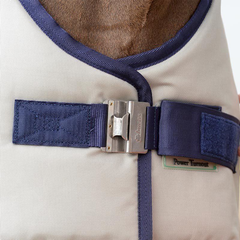 Coperte & Accessori: Bucas Power Turnout Light High Neck 145 – Nuovo e nell'imballaggio originale da Bottighofen venduto da zaap 3
