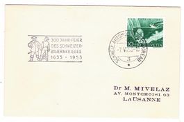 Lettre BPA A616 pour Lausanne le 7.VI.53