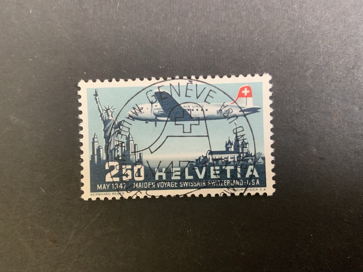 Tous les timbres: Flugpostmarke Voll-ET-0 – D'occasion à Binningen par chr_cr5n