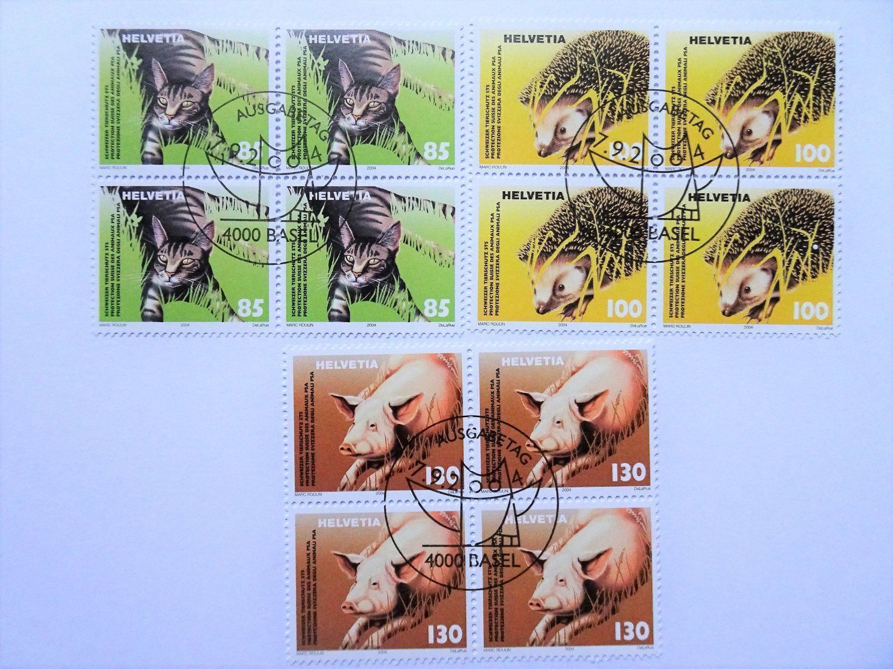 Tous les timbres: 2004 – Neuf (Voir description) à Aadorf par Chnorli-Furz