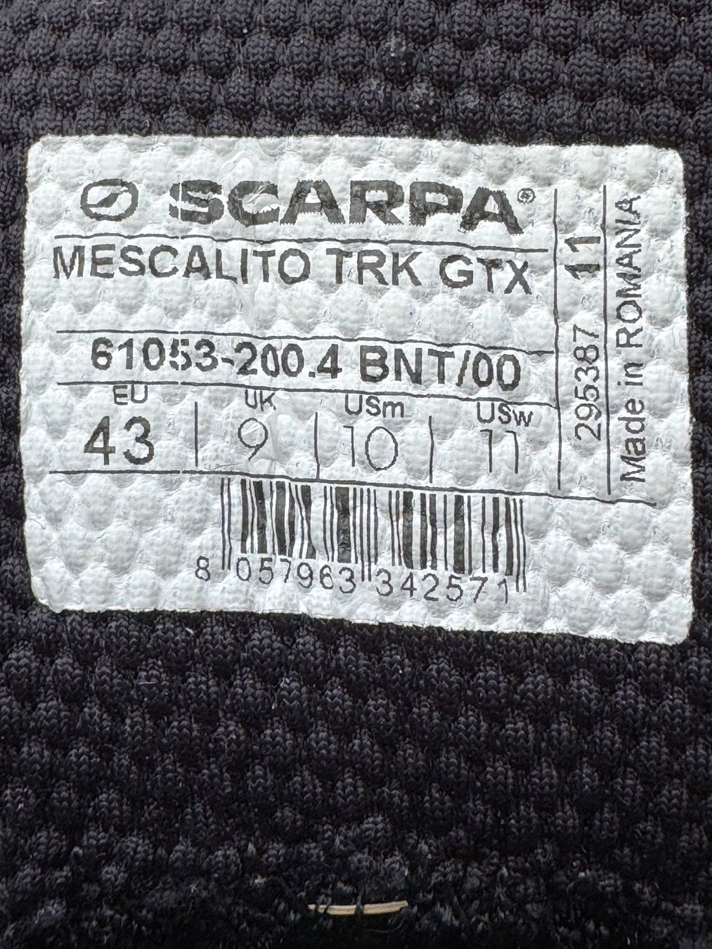 Scarpa Scarpe da uomo: Scarpa Mescalito TRK GTX Grösse 43 Wanderschuh – Usato da Zürich venduto da mikedome 1
