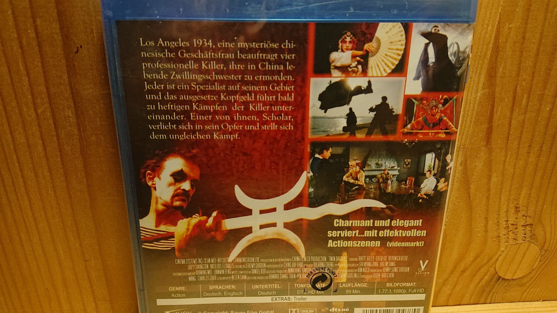 Tutti i DVDs: TWIN DAGGERS Der tödliche Drache Blu-Ray – Nuovo e nell'imballaggio originale da Wilderswil venduto da Exebub 2