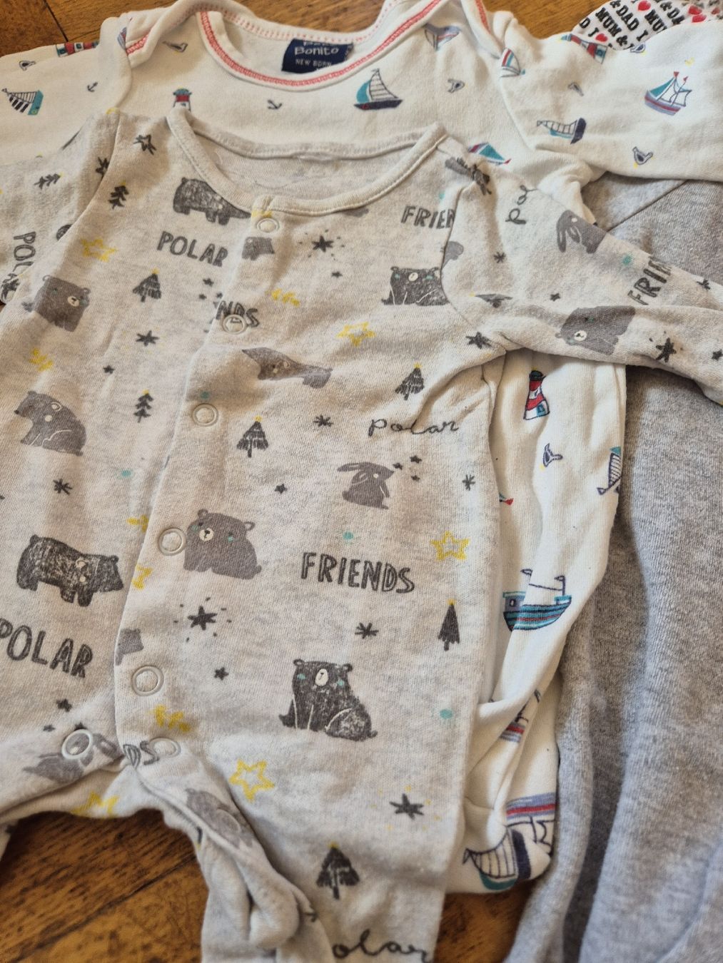 Kleiderpakete & -sets: Lot de pyjamas bébé - Taille 50/56 – Gebraucht aus Yverdon-les-Bains von somiou 2
