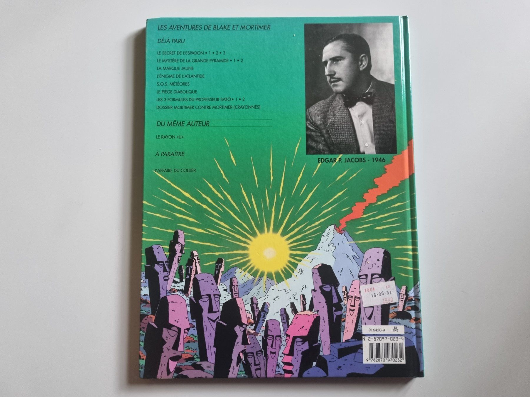 Comics: BD Blake et Mortimer, le rayon U, 1991, TBE. – Gebraucht aus Echandens von Dicot 1