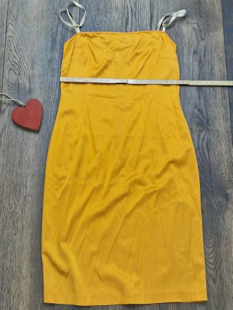 Sommerkleid orange Trägerkleid S guter Zustand