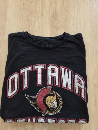 T-shirt Ottawa Senators noir taille XL  