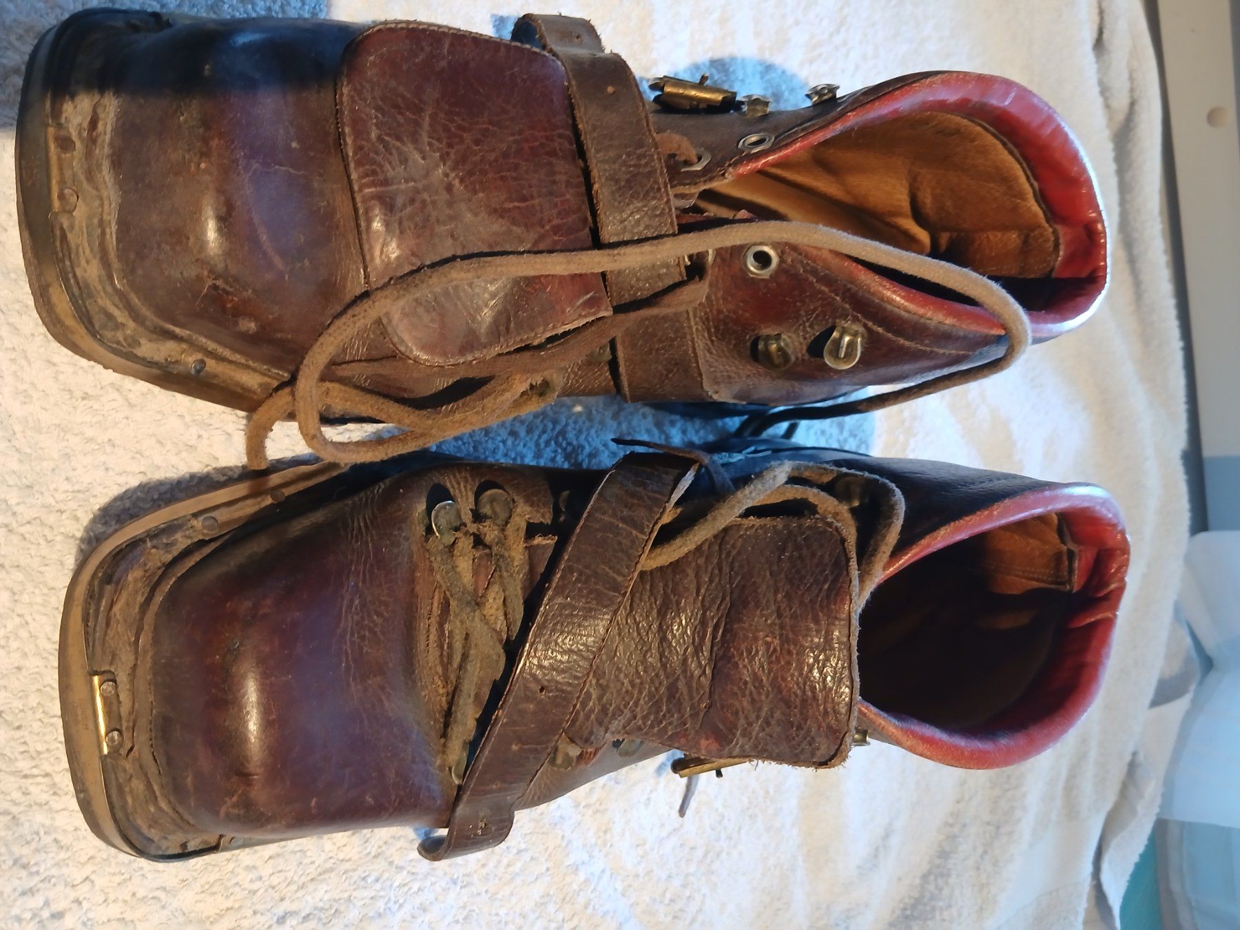 Scarpe da uomo: Lederwanderschuhe Belle Epoque Steampunk Larp – Usato da Eschenbach LU venduto da pat_d6ql 1