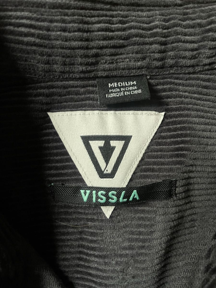 Camicie: Visla Cord Hemd Schwarz M – Usato da Zürich venduto da Rollladen 2