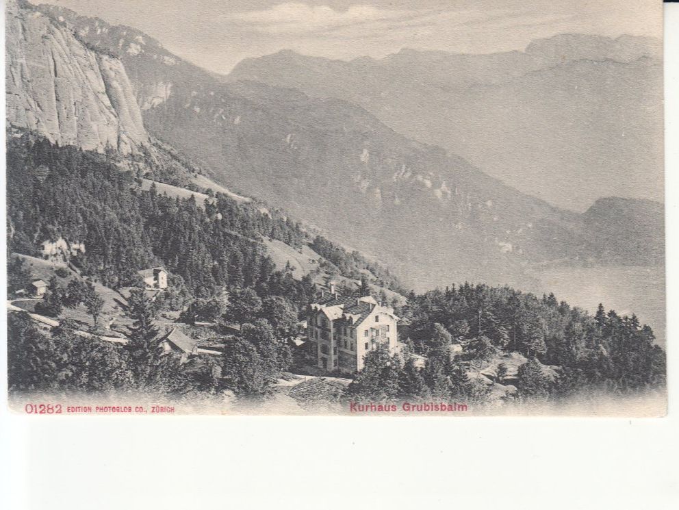 Cartoline postali: Grubisbalm Vitznau 1907 – Usato da Bürglen TG venduto da StampGraf