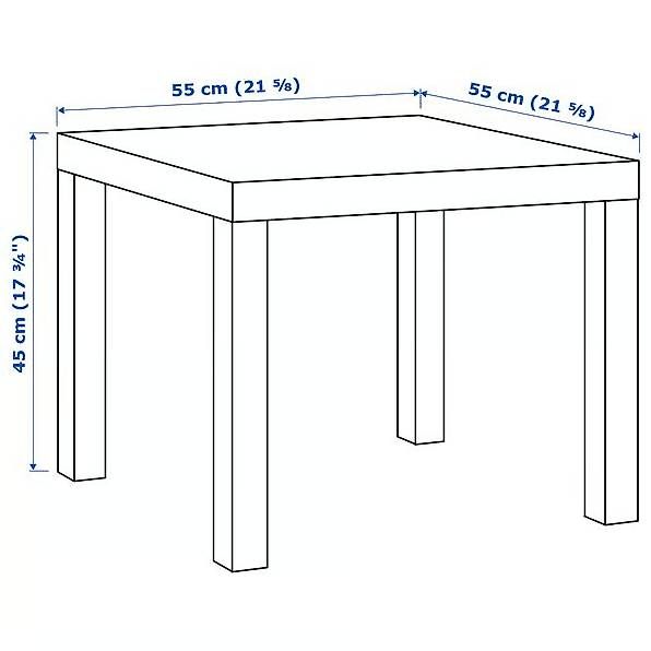 Tables: IKEA LACK Beistelltisch  Gratis – D'occasion à Luzern par her_8zt9 1