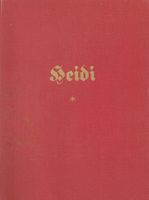 Heidi 2 Bücher Copyright 1944 und 1946 Verlag Silva