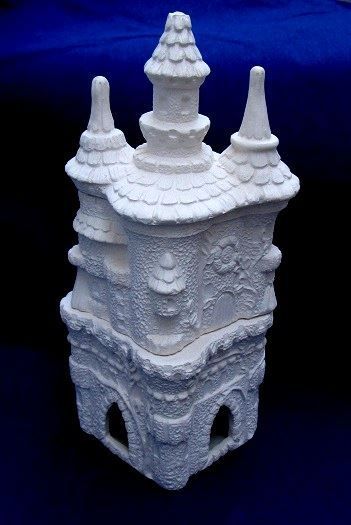 Kit bricolage: Rohkeramik (Schrühkeramik) Schloss – Nuovo (secondo la descrizione) da Schlatt TG venduto da kreativ-atelier