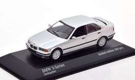 BMW 3er E36 Phase I 1990-1993 Sterling silber met.  1:43
