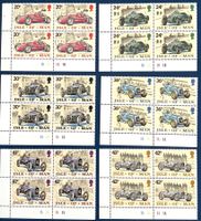 1995 Man - Grossbritannien Viererblock Satz** Autorennen
