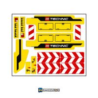 Lego Stickerset für Set 42006
