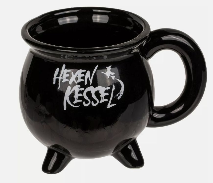 Tasse Becher »Hexenkessel« - reagiert auf Wärme und Kälte (Neu und ...