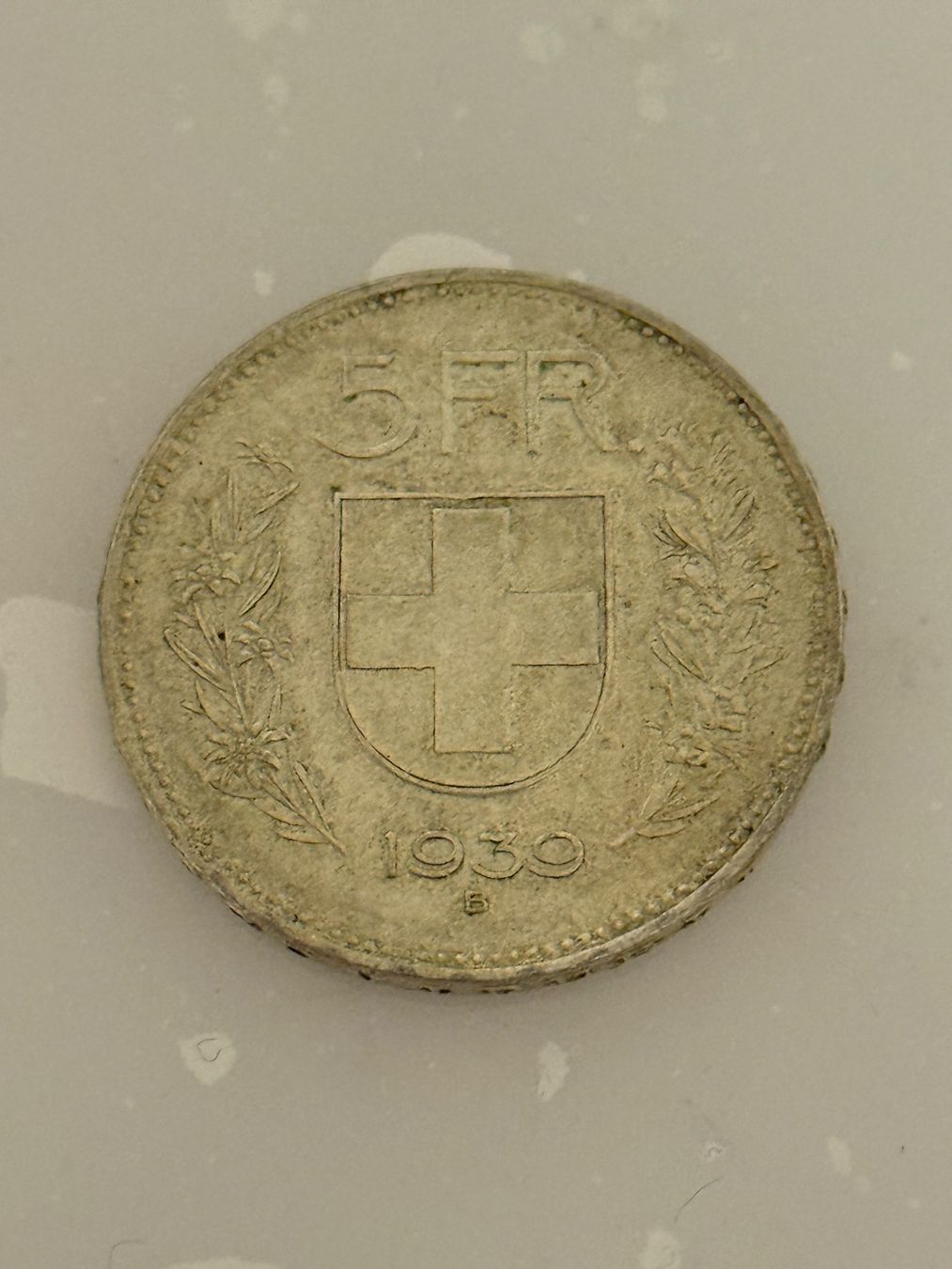 Tutti le monete: 5 Franken 1939  Silber – Usato da Wallisellen venduto da SWISS_SILVER1