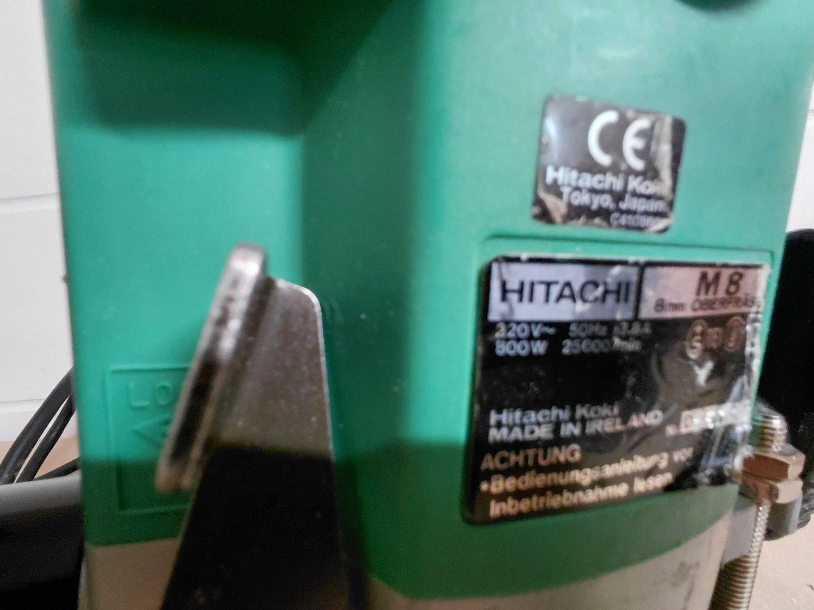 Alle Maschinen: Oberfräse Hitachi M8 – Gebraucht aus Schafhausen i.E. von bjli 1