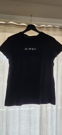 Schwarzes T-Shirt "It's All Good", Gr. S